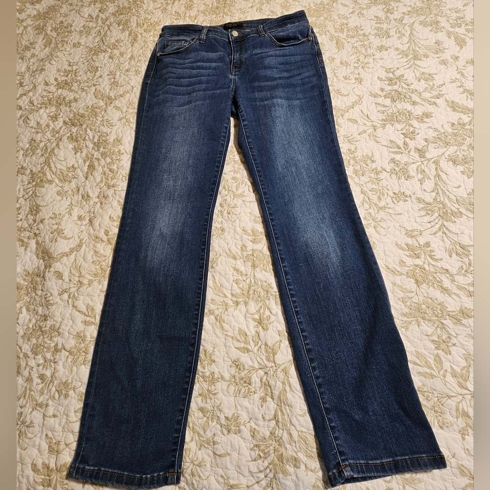 Judy Blue Dark Wash Straight Leg Jeans